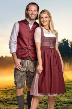Dirndl handgefertigt in der Trachtenmanufaktur Hiebaum, Steiermark