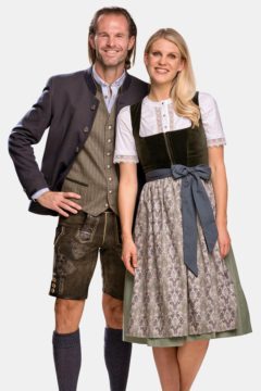 Dirndl handgefertigt in der Trachtenmanufaktur Hiebaum, Steiermark