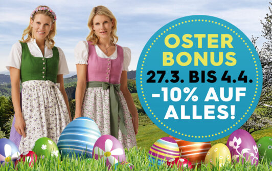 Osterbonus: -10% auf alles!