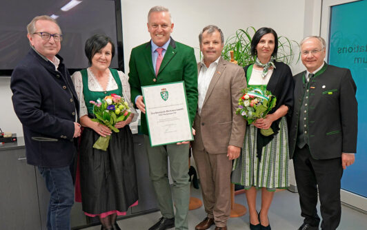 Verleihung des Landeswappens