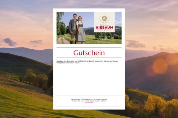 Gutschein als Download